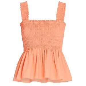 INTERMIX Ingrid Smocked Peplum Tank Top Sz. P (XS)